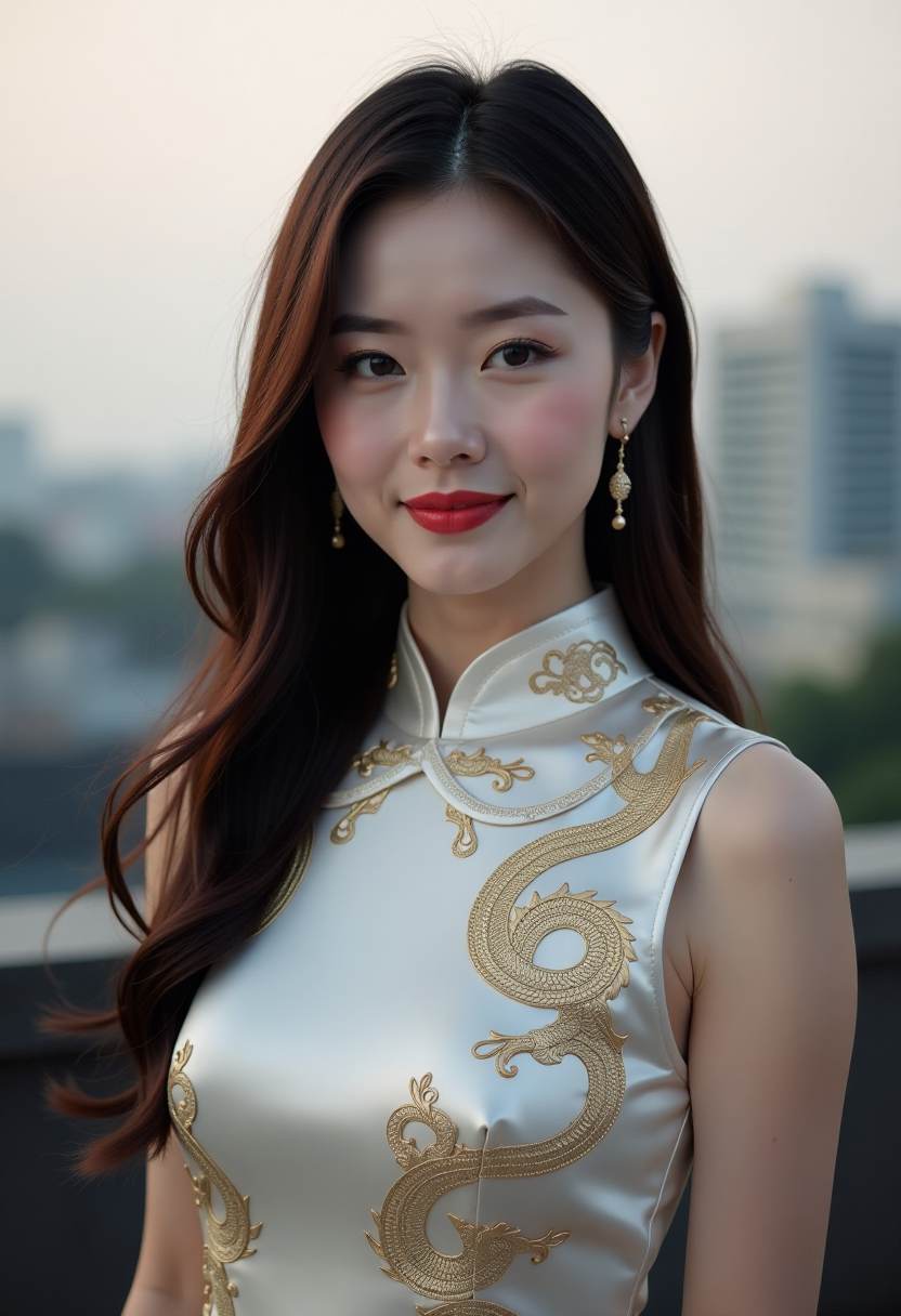 台球桌边的助教正在示范架杆姿势